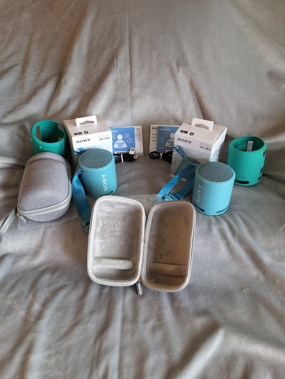 Sony SRS-XB13 Wireless/Bluetooth Speakers Bundle-Like New with OG Packaging!